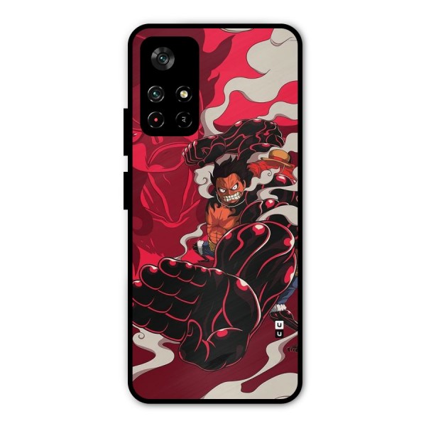 Luffy Gear Fourth Metal Back Case for Redmi Note 11T 5G