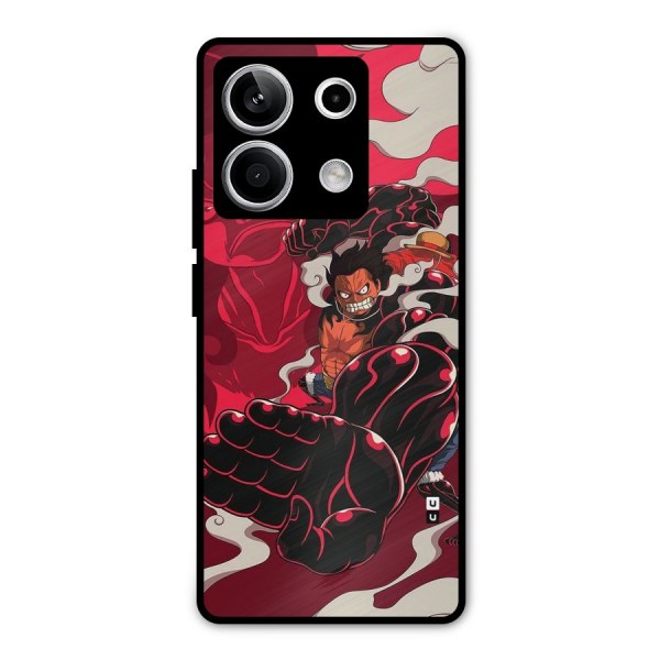 Luffy Gear Fourth Metal Back Case for Redmi Note 13 5G