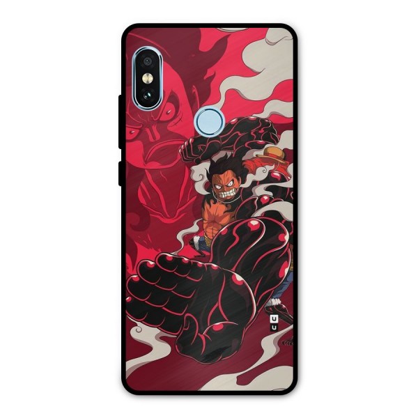 Luffy Gear Fourth Metal Back Case for Redmi Note 5 Pro