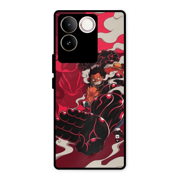 Luffy Gear Fourth Metal Back Case for Vivo T2 Pro