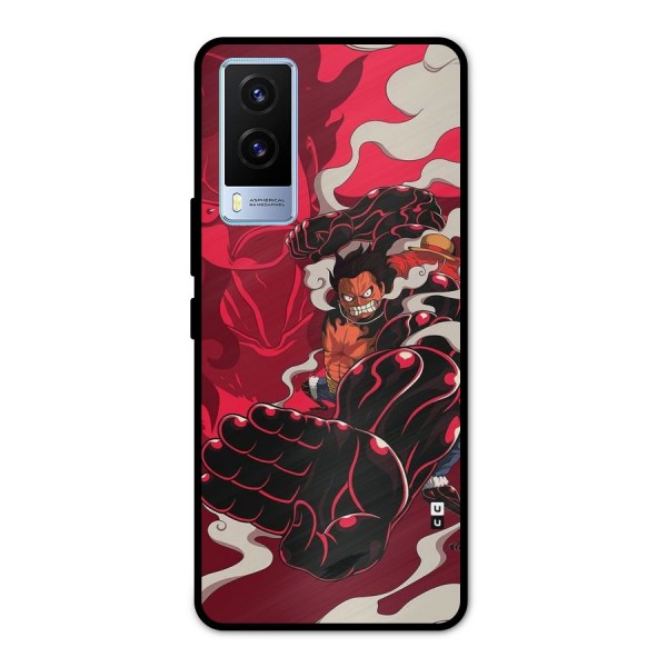 Luffy Gear Fourth Metal Back Case for Vivo V21e 5G