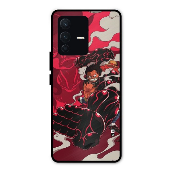 Luffy Gear Fourth Metal Back Case for Vivo V23 Pro