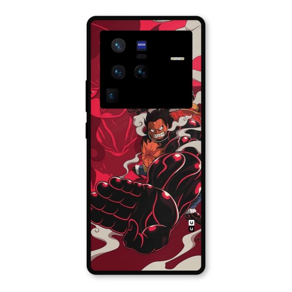 Luffy Gear Fourth Metal Back Case for Vivo X80 Pro