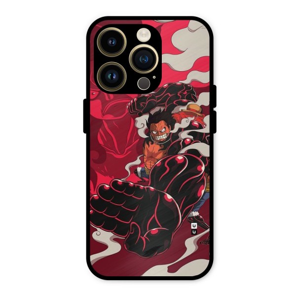 Luffy Gear Fourth Metal Back Case for iPhone 14 Pro