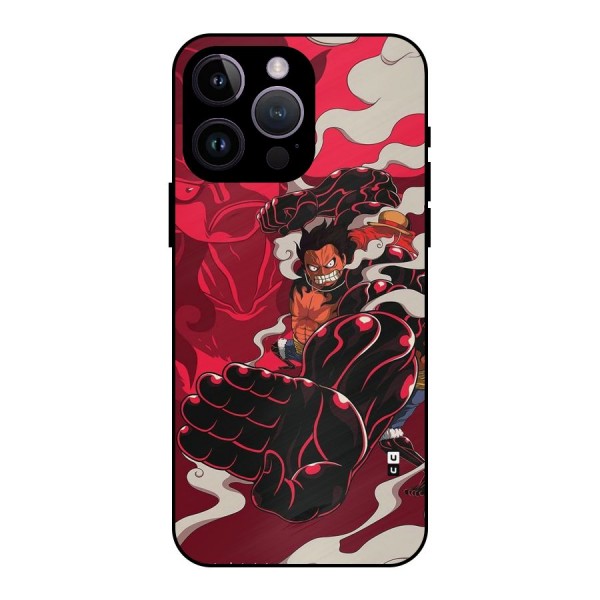 Luffy Gear Fourth Metal Back Case for iPhone 14 Pro Max