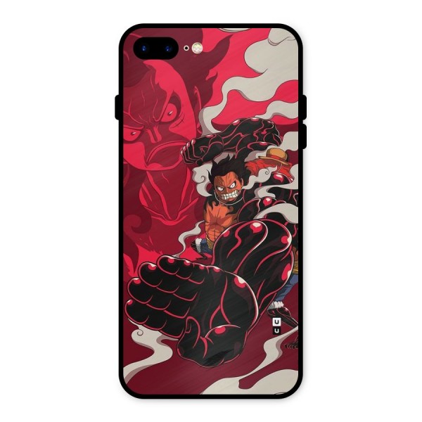 Luffy Gear Fourth Metal Back Case for iPhone 8 Plus