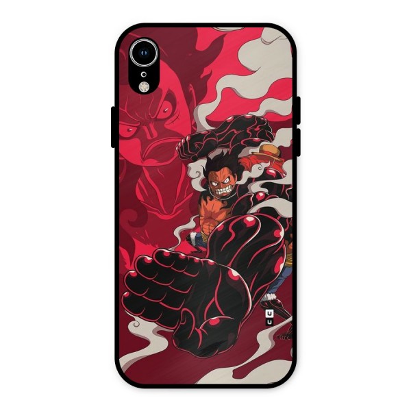 Luffy Gear Fourth Metal Back Case for iPhone XR