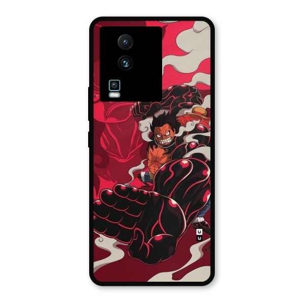Luffy Gear Fourth Metal Back Case for iQOO Neo 7 Pro