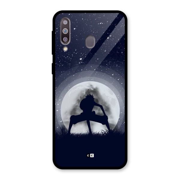 Luffy Gear Second Glass Back Case for Galaxy M30