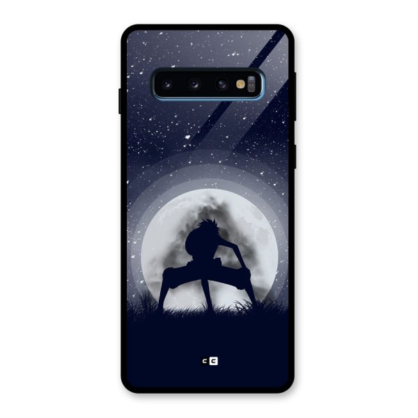 Luffy Gear Second Glass Back Case for Galaxy S10