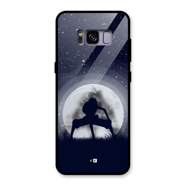 Luffy Gear Second Glass Back Case for Galaxy S8