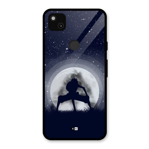 Luffy Gear Second Glass Back Case for Google Pixel 4a