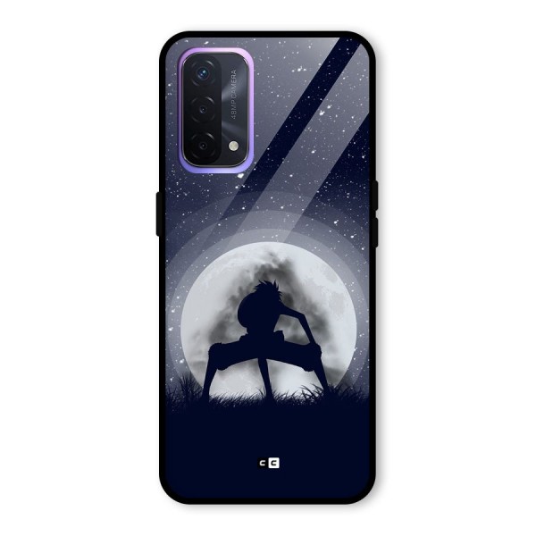 Luffy Gear Second Glass Back Case for Oppo A74 5G