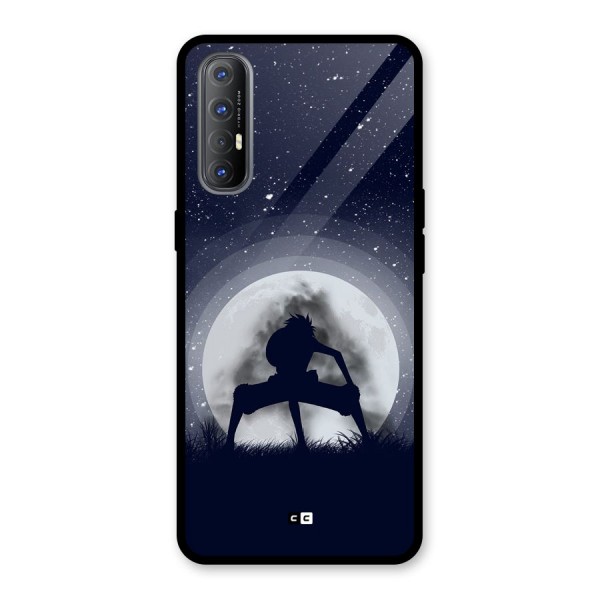 Luffy Gear Second Glass Back Case for Oppo Reno3 Pro