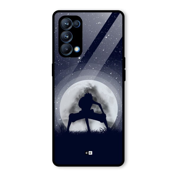 Luffy Gear Second Glass Back Case for Oppo Reno5 Pro 5G