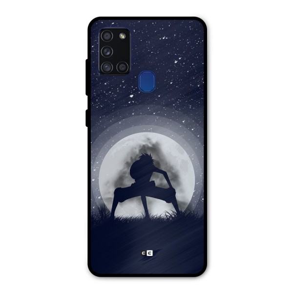 Luffy Gear Second Metal Back Case for Galaxy A21s