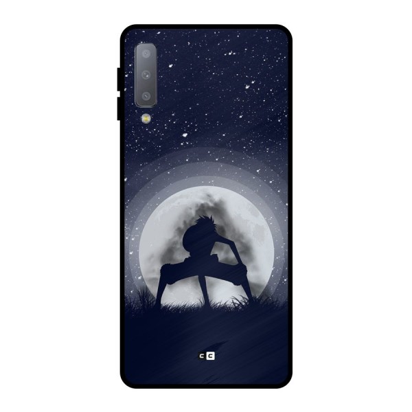 Luffy Gear Second Metal Back Case for Galaxy A7 (2018)