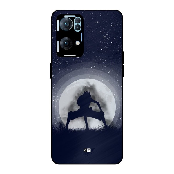 Luffy Gear Second Metal Back Case for Oppo Reno7 Pro 5G