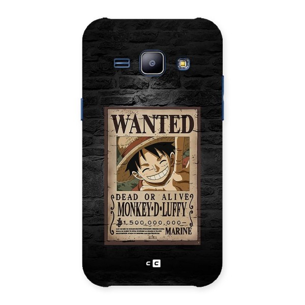 Luffy Wanted Back Case for Galaxy J1