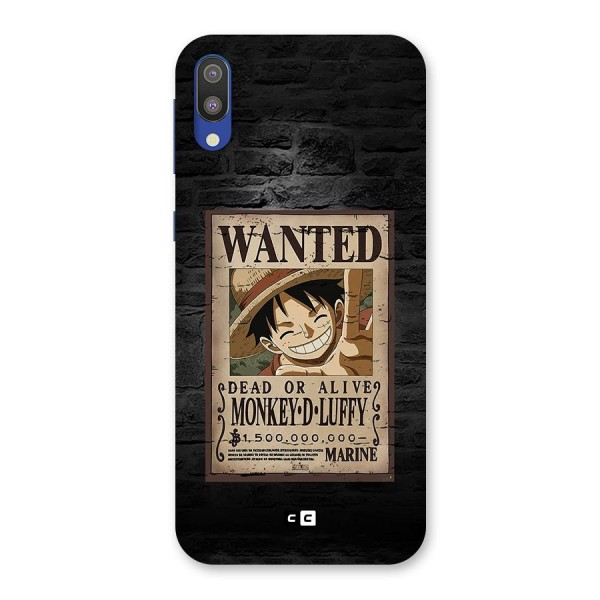 Luffy Wanted Back Case for Galaxy M10