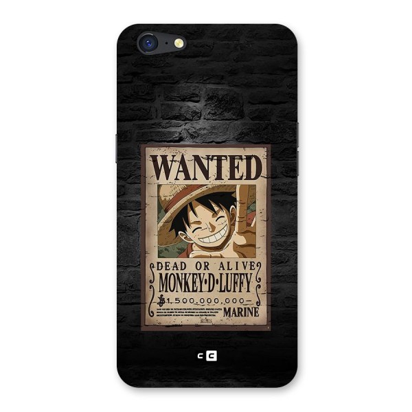 Luffy Wanted Back Case for Oppo A71