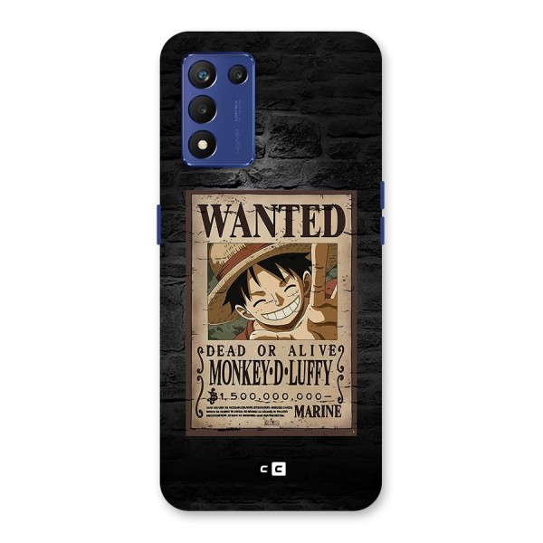 Luffy Wanted Back Case for Realme 9 5G Speed