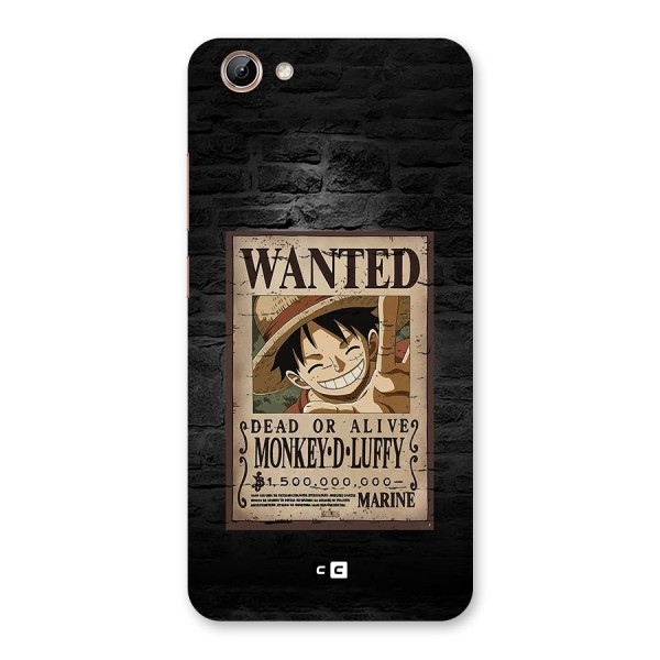 Luffy Wanted Back Case for Vivo Y71i