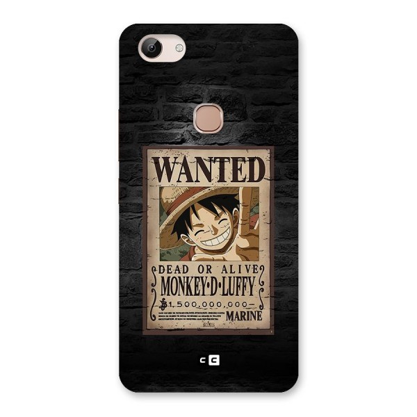 Luffy Wanted Back Case for Vivo Y83