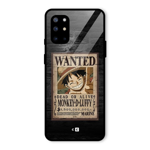 Luffy Wanted Glass Back Case for OnePlus 8T