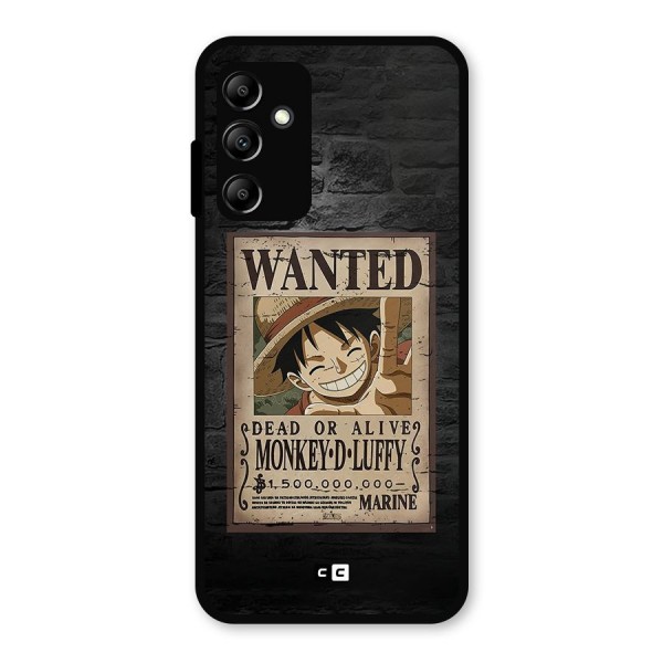 Luffy Wanted Metal Back Case for Galaxy A14 5G