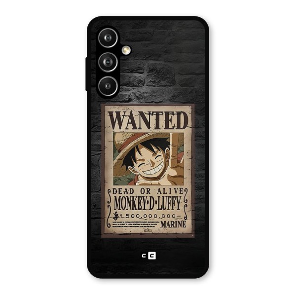 Luffy Wanted Metal Back Case for Galaxy F54