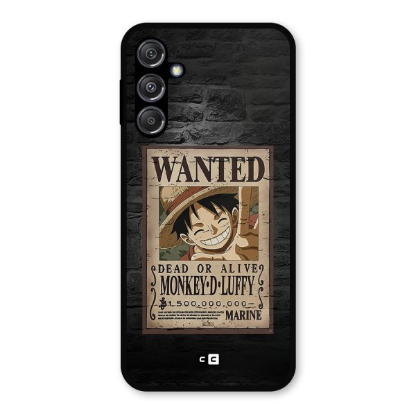 Luffy Wanted Metal Back Case for Galaxy M34 5G