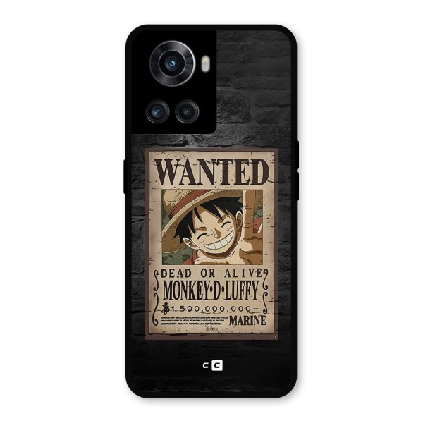 Luffy Wanted Metal Back Case for OnePlus 10R