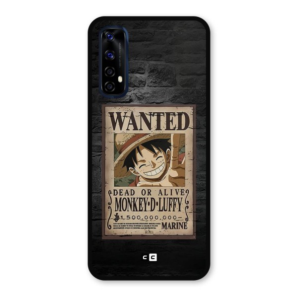 Luffy Wanted Metal Back Case for Realme 7