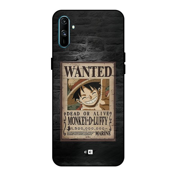 Luffy Wanted Metal Back Case for Realme C3