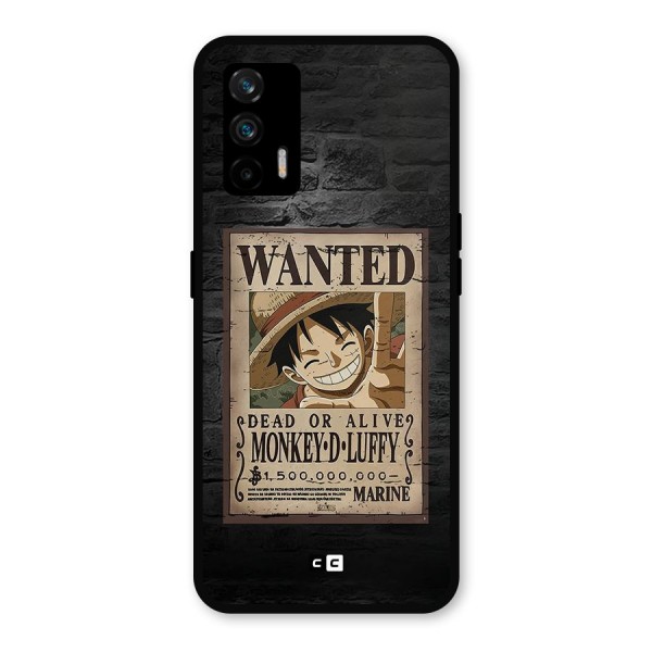 Luffy Wanted Metal Back Case for Realme GT 5G
