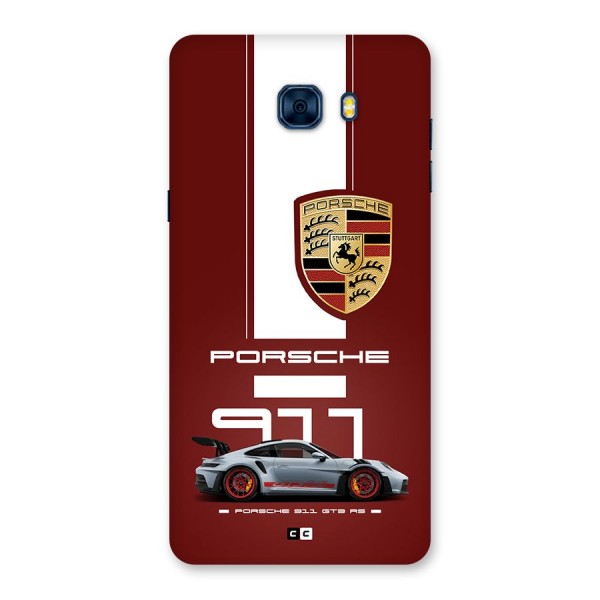 Luxe Supercar Back Case for Galaxy C7 Pro