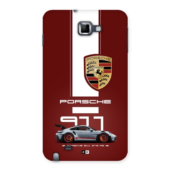 Luxe Supercar Back Case for Galaxy Note