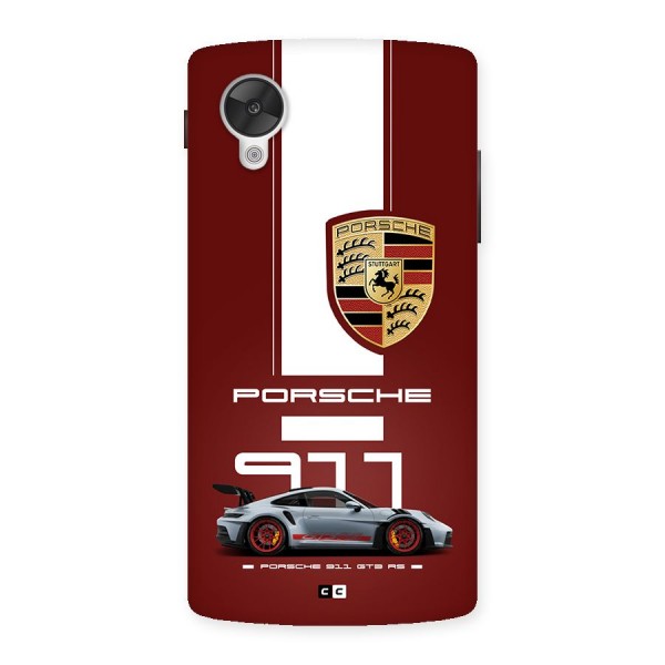 Luxe Supercar Back Case for Google Nexus 5