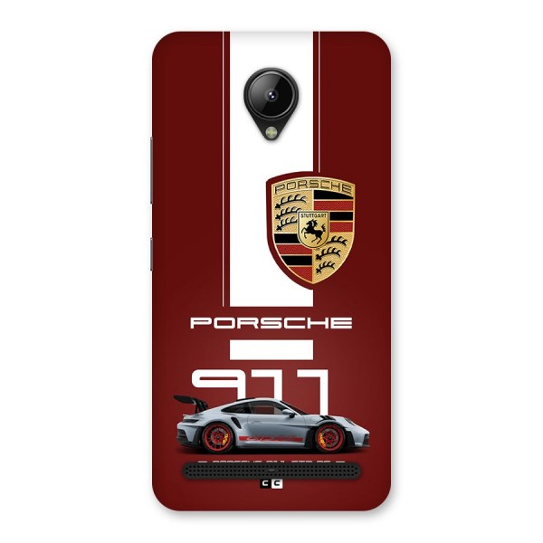 Luxe Supercar Back Case for Lenovo C2