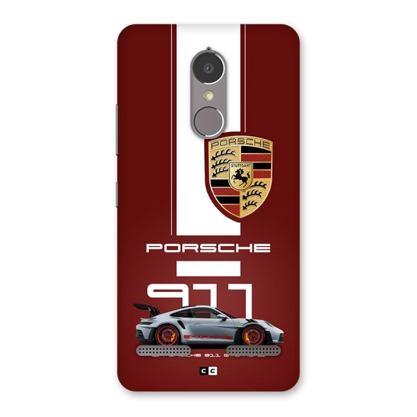 Luxe Supercar Back Case for Lenovo K6 Power
