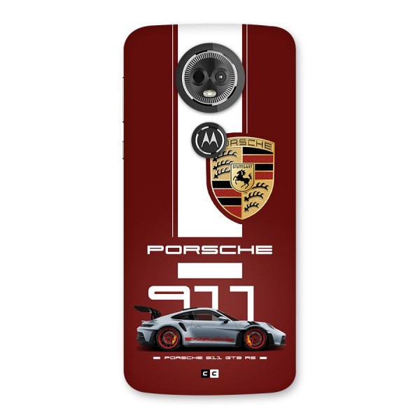 Luxe Supercar Back Case for Moto E5 Plus