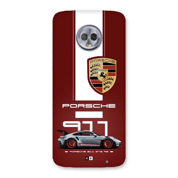 Luxe Supercar Back Case for Moto G6 Plus
