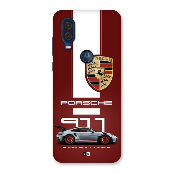 Luxe Supercar Back Case for Motorola One Vision