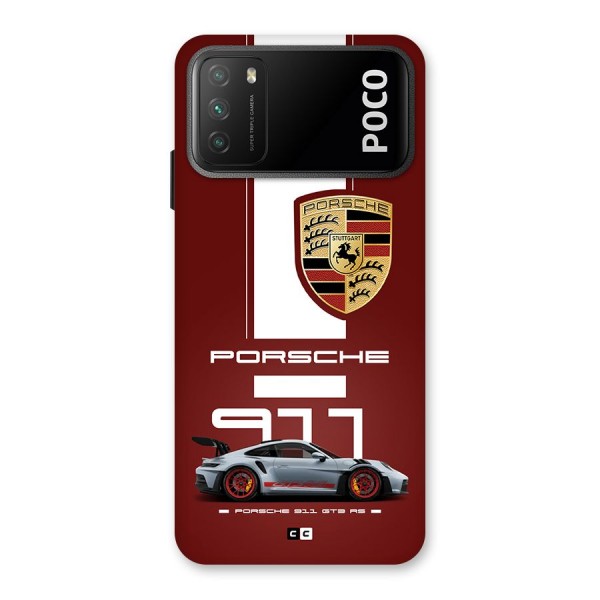 Luxe Supercar Back Case for Poco M3