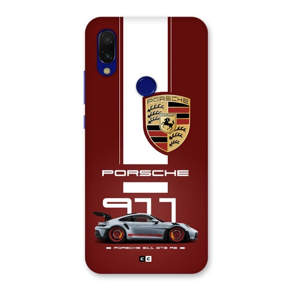 Luxe Supercar Back Case for Redmi 7