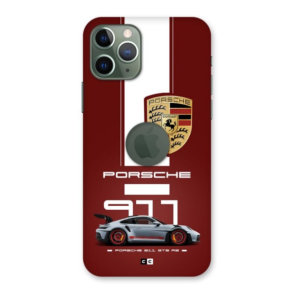 Luxe Supercar Back Case for iPhone 11 Pro Logo Cut