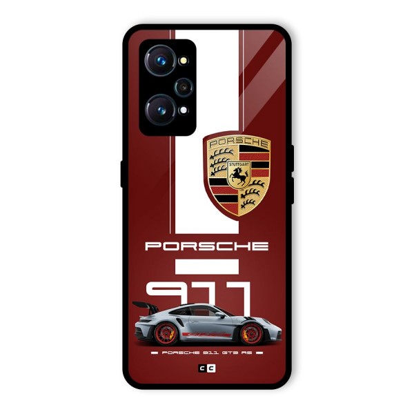 Luxe Supercar Glass Back Case for Realme GT Neo2