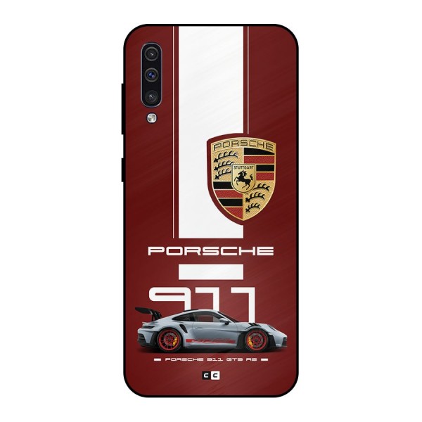 Luxe Supercar Metal Back Case for Galaxy A30s