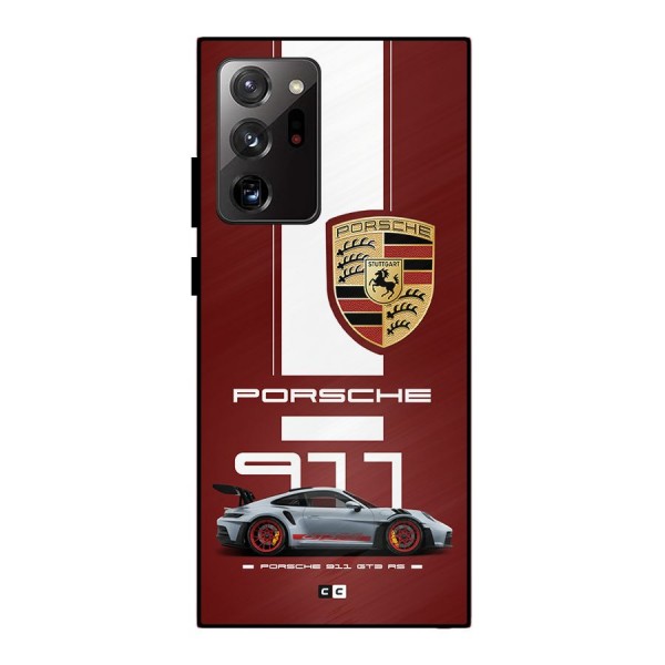 Luxe Supercar Metal Back Case for Galaxy Note 20 Ultra